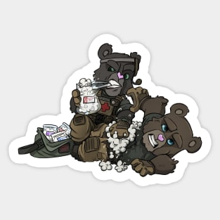 Fluff Transfusion Sticker